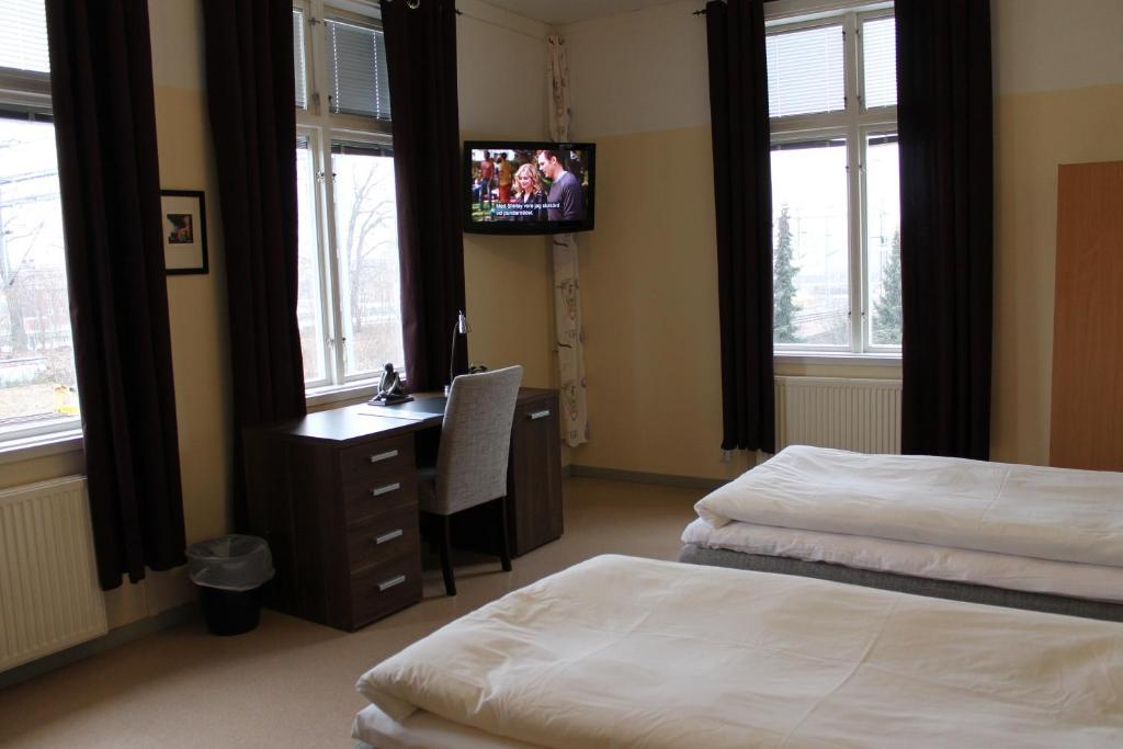 Stationshusets Hotell Och Cafe Köping Rom bilde